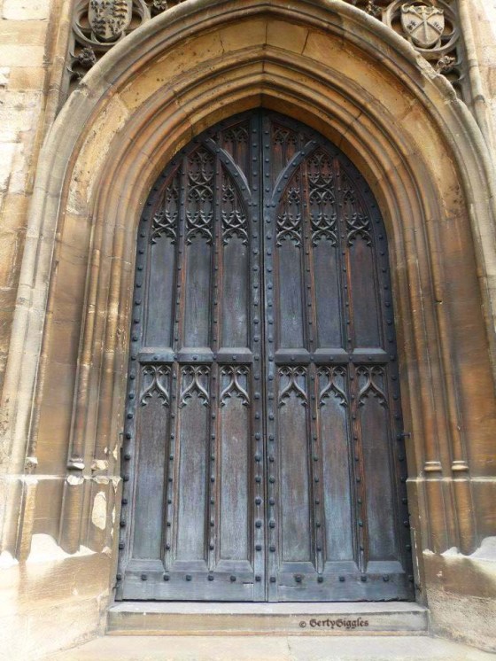OLD DOOR LEDBURY CHURCH